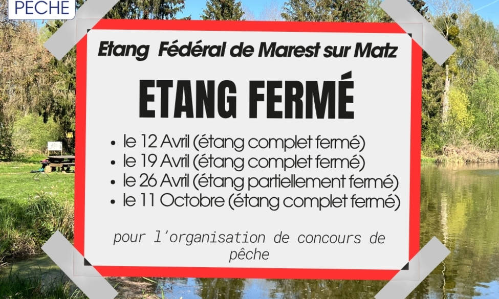 Etang Fédéral de Marest sur Matz