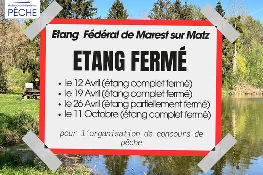Etang Fédéral de Marest sur Matz
