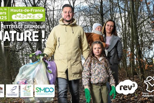 Hauts-de-France Propres, les 14, 15 et 16 Mars 2025