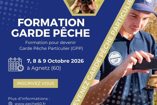 Envie de devenir Garde Pêche Particulier ?