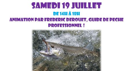 Initiation pêche de la truite - Enfants