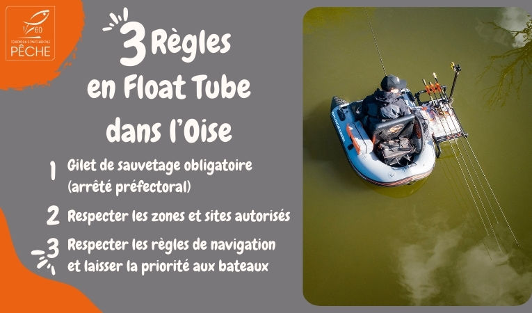 Animation Float Tube - Fédération de pêche du Pas-de-Calais