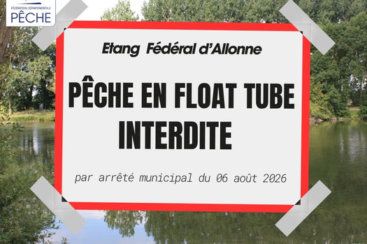 Changement réglementaire - Etang Fédéral d'Allonne 